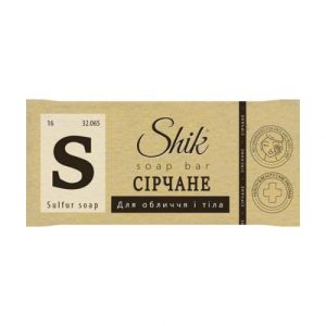 Shik мило туалетне "Сірчане" 140г