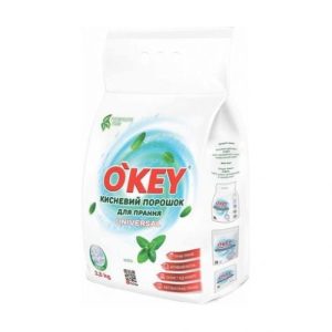 OʼKEY Пральний порошок Universal Кисневий Мʼята, 2.8кг