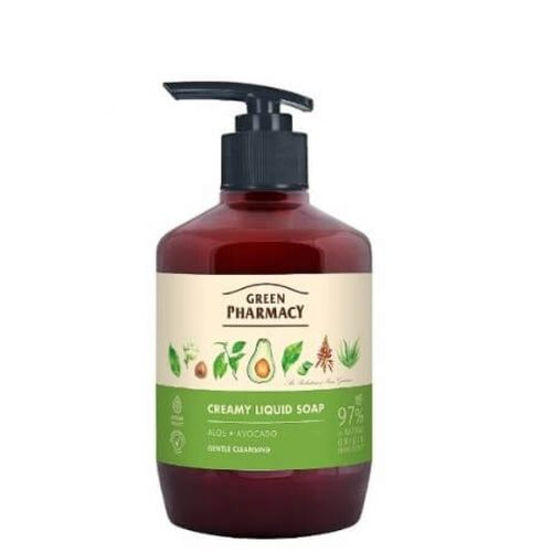 Green Pharmacy Рідке мило "Алое і авокадо", 460мл
