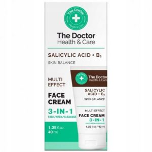 The Doctor Крем для обличчя Health & Care Salicylic Acid + B5 Face Cream 3в1, 40мл