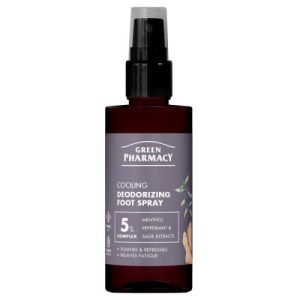 Green Pharmacy Дезодоруючий спрей для ніг Охолоджувальний, 150мл