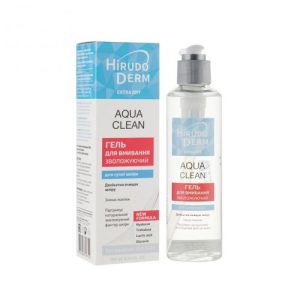 Біокон Гель для вмивання Hirudo Derm Extra-Dry Aqua Clean Зволожувальний, 180мл
