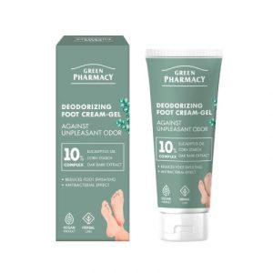 Green Pharmacy Крем-гель для ніг Дезодоруючий проти неприємного запаху, 75мл