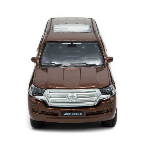 Автомодель металева "TOYOTA LAND CRUISER" (коричневий)