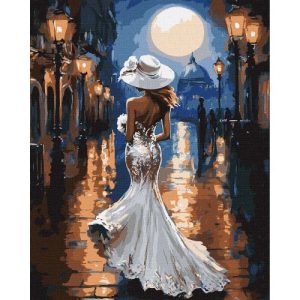 Картина по номерах "Вечір стилю" 40x50 см
