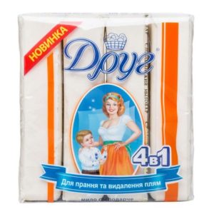 Друг Господарське мило для прання та видалення плям, 4х135г