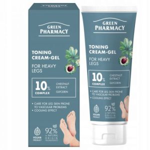 Green Pharmacy Крем ніг Тонізувальний для втомлених ніг, 75мл