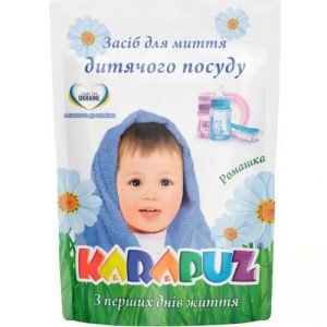Карапуз Засіб для миття дитячого посуду Ромашка, 500мл (дойпак)