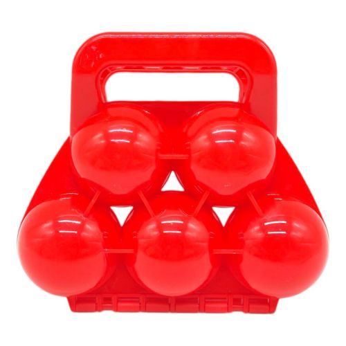 Сніжколіп на 5 сніжок (ЧЕРВОНИЙ)