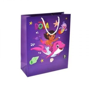 Пакет паперовий M "Дора мандрівниця" р.27x33x11 см