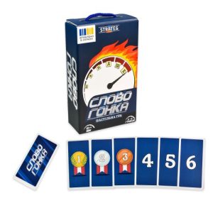 Настільна гра "Словогонка" українською мовою