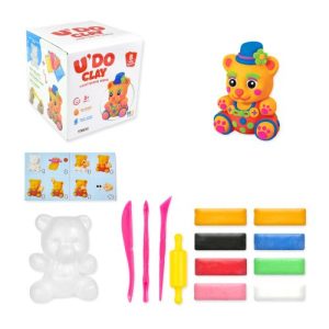 Набір для творчості (повітряний пластилін) "Ведмідь UʼDO Clay"