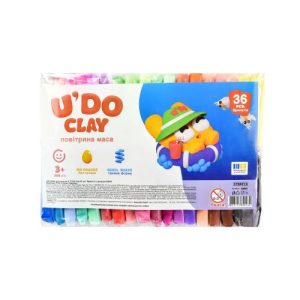 Набір для творчості "UʼDO Clay" 36 кольорів по 6г