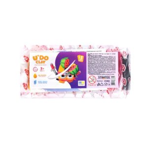 Набір для творчості "UʼDO Clay 12 шт." брикет 10г