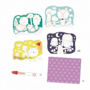 Художній комплект DJECO для малювання водою "Що заховано в лісі?"