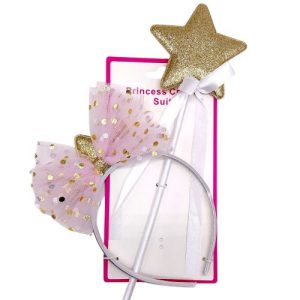 Набір новорічний (обруч із чарівною паличкою) "Зірочка" блискучий