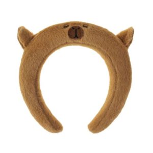 Обруч плюшевий "Капібара" (коричневий)