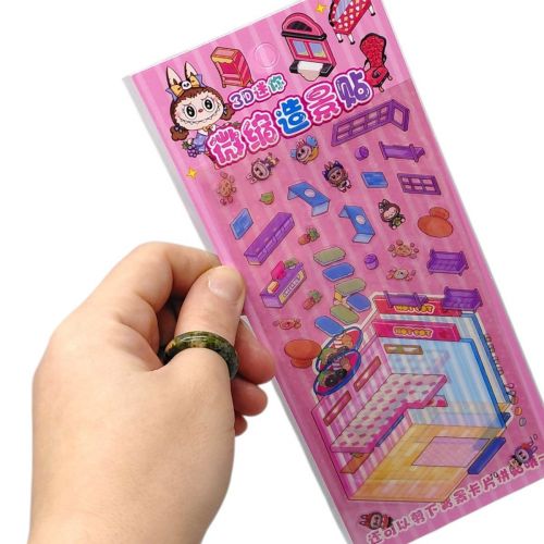 Наліпки декоративні "Лабубу"