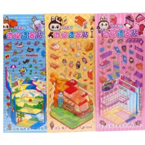 Наліпки декоративні "Лабубу"