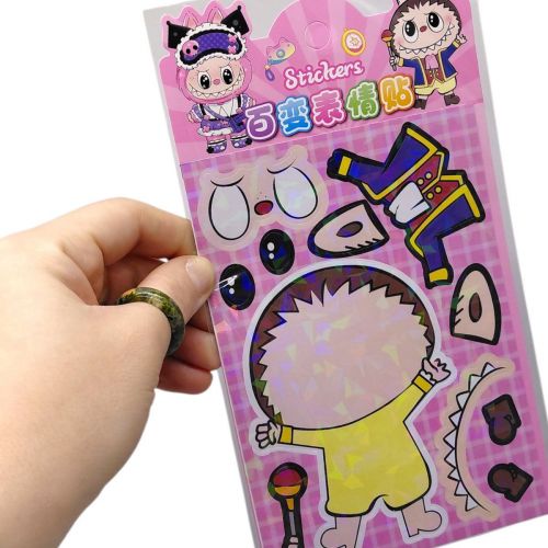 Наліпки декоративні "Лабубу"