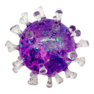 ІГРАШКА-АНТИСТРЕС ВІРУС 7см. (ФІОЛЕТОВИЙ)