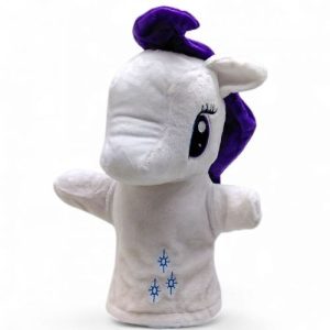 М'яка іграшка-рукавичка "Поні" (біла)