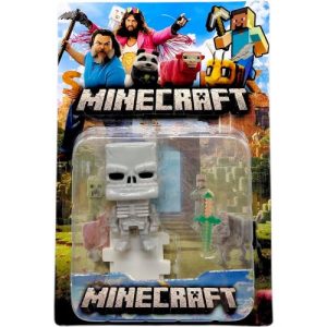 Іграшка-герой "Майнкрафт/Minecraft Movie" (білий скелет)