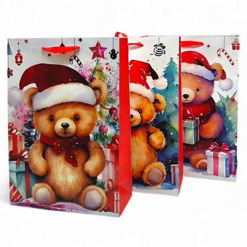 Пакет паперовий JUMBO XMAS4 33x12,7x47,7 210gsm , асорті