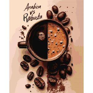Картина за номерами "Смак кави" 40х50 см