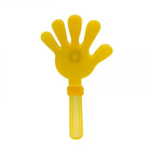 ПАЛИЧКА, ЩО СВІТЯТЬСЯ ДОЛОНІ-ХЛОПАВКИ 27 СМ (ЖОВТА)