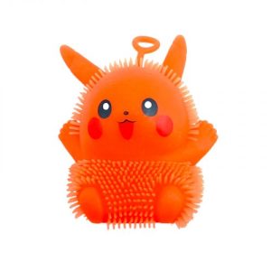СЯЮЧИЙ СИЛІКОНОВИЙ АНІМЕ ПІКАЧУ 10 см. (ПОМАРАНЧЕВИЙ)