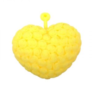 СЕРЦЕ, ЩО СВІТИТЬСЯ (ЖОВТЕ) 10 см.