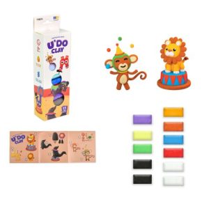 Набір для творчості UDO Clay 11 шт, брикет 10 г (ЦИРК)