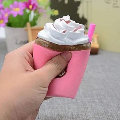 Антистрес-сквіш, висота 10 см, в сітці (мікс видів)