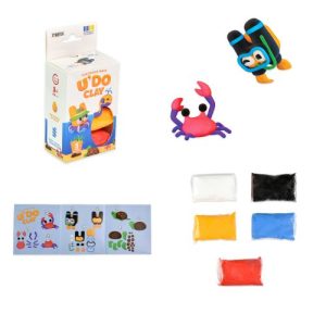 Набір для творчості UʼDO Clay 5 шт, брикет 10 г (МОРЯК)