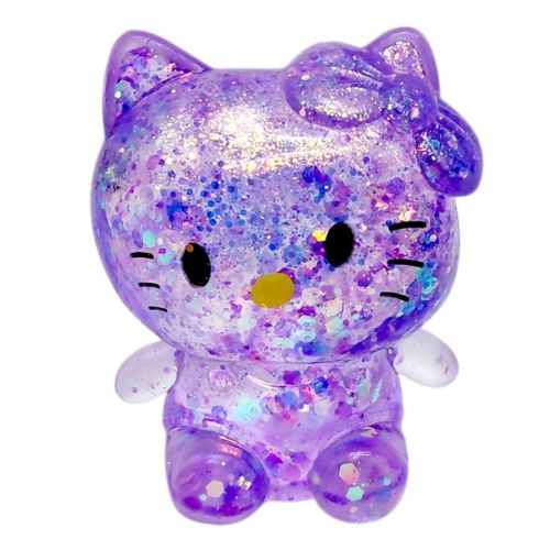 Антистрес жуйка-тягучка "Hello Kitty" 8 см (ФІОЛЕТОВИЙ)