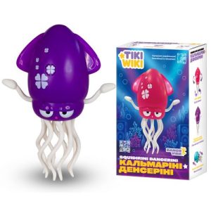 Інтерактивна іграшка TIKI WIKI – КАЛЬМАРІНІ ДЕНСЕРІНІ (світло, українською, пурпуровий)