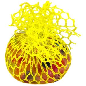 Анстистрес в сітці "Мізки" (ЖОВТИЙ)