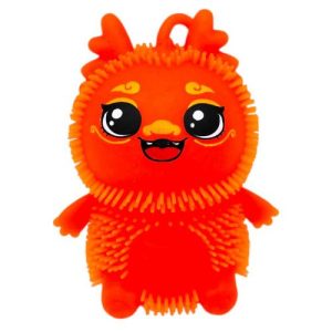 Їжак, що світиться "олень" 11 см. (ПОМАРАНЧЕВИЙ)