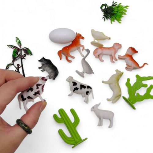 НАБІР ТВАРИН У КОЛБІ (Свійські тварини)