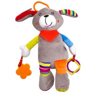 ВЕЛИКЕ БРЯЗКАЛЬЦЕ МʼЯКЕ "ЗВІРЯТА" (СОБАЧКА)