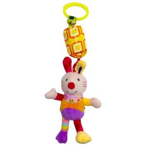 БРЯЗКАЛЬЦЕ З ДЗВІНОЧКОМ ТА КЛІПСОЮ (ЗАЙЧЕНЯ)