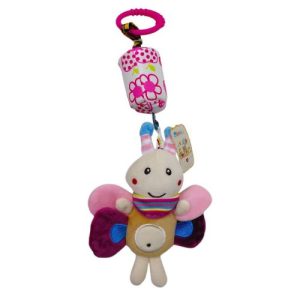 БРЯЗКАЛЬЦЕ З ДЗВІНОЧКОМ ТА КЛІПСОЮ (МЕТЕЛИК)