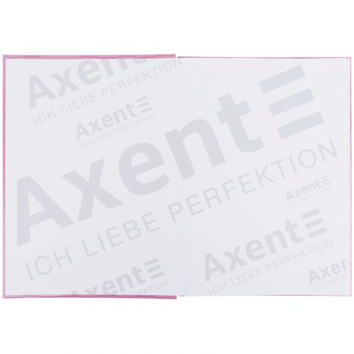 Книга записна А4-, 203*273 мм,96арк., кліт., Mosaic, рожева