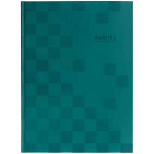 Книга записна А4-, 203*273 мм,96арк., кліт., Mosaic, зелена
