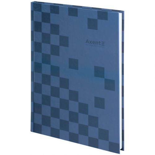 Книга записна А4-, 203*273 мм,96арк., кліт., Mosaic, синя