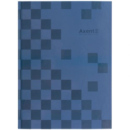 Книга записна А4-, 203*273 мм,96арк., кліт., Mosaic, синя