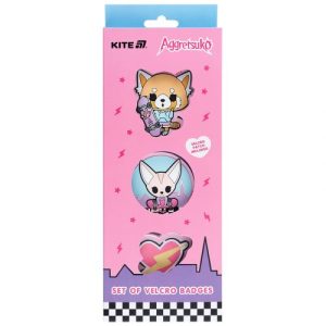 Набір бейджів на липучці, 3 шт., 3012 AR