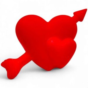 Іграшка зі світлом "Серце" 6,5 см