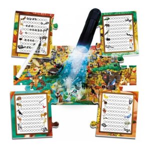 Розвиваючий пазл "HEADU. Досліджуйте сафарі"